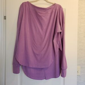 Blakeley Designs Chic Purple Women's  Long Sleeve Shirt Size S/M BNWOT